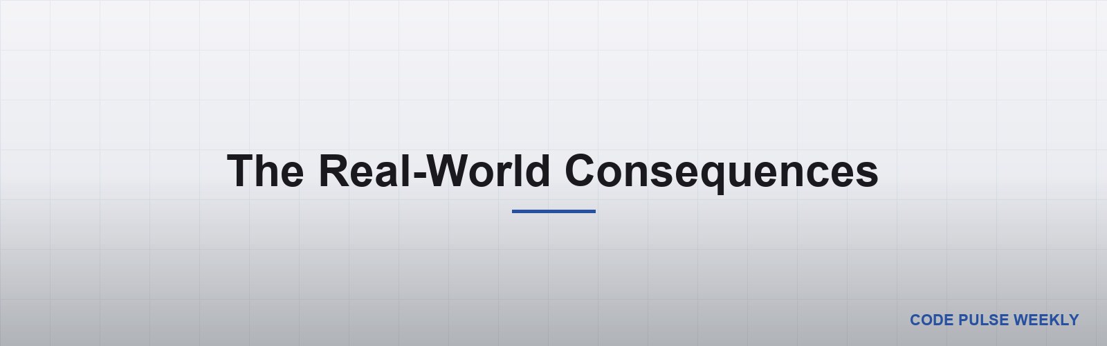 The Real-World Consequences